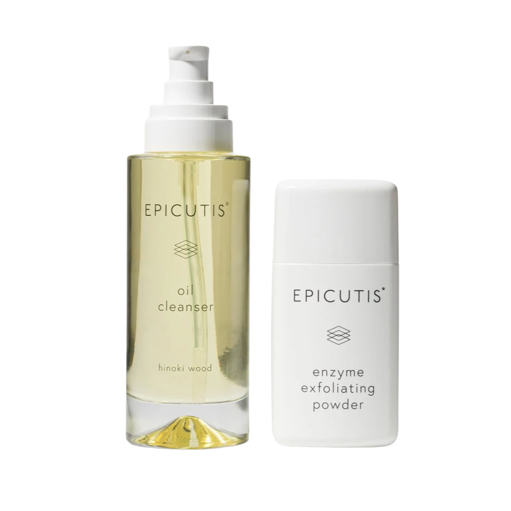 EP CLEANSING ESSENTIALS SET (OIL CLEANSER + POWDER Cleansing Essentials Set - Image 1
